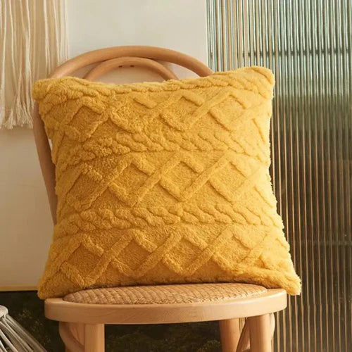 Capa de Almofada de Tricô Elegance