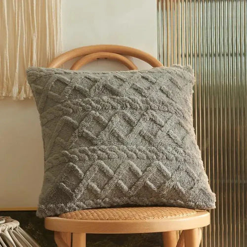 Capa de Almofada de Tricô Elegance